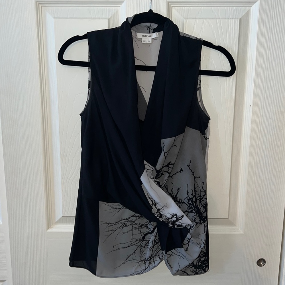 Helmut Lang Silk Top